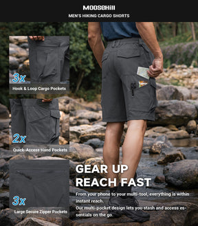 Men's Cargo Hiking Shorts - TrailPioneer M062