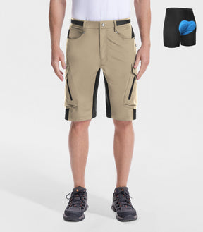 Herren Mountainbike-Shorts Baggy Schnell trocknend Leicht - CycleAir M006
