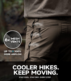Men's Hiking Pants Lightweight Quick Dry - HikerFlex M045
