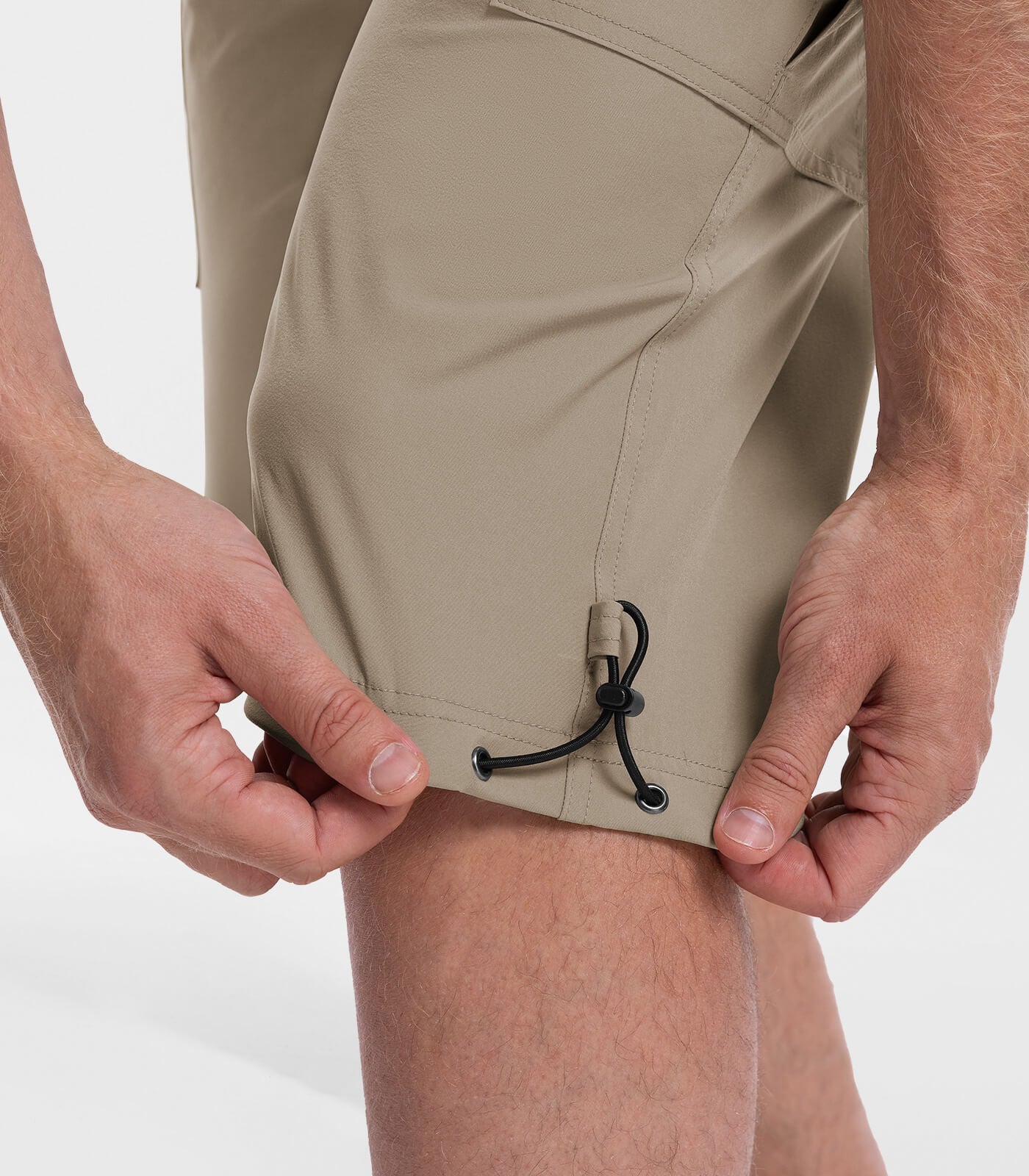 Moosehill Bermudas Cortas 3/4 para Hombre Pantalones Cortos Cargo para Exteriores Pantalones Cargo Impermeables Pantalones de Senderismo Pantalones de Trekking elásticos Pantalones Deportivos Pantalones de Ciclismo Largos de Verano para Hombres