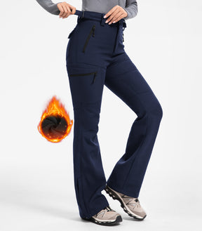 Women's Snow Ski Fleece lined Pants - SnowVenture W050