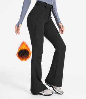 Women's Snow Ski Fleece lined Pants - SnowVenture W051