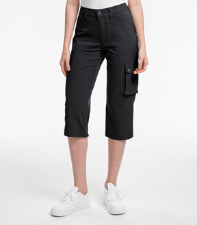 Damen Cargo Capri-Hosen 12