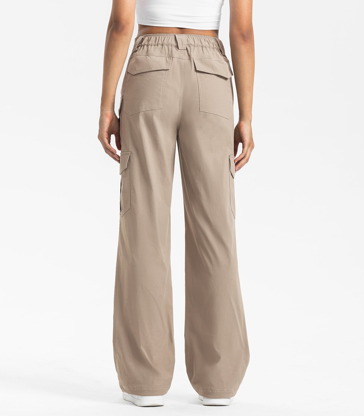 Women's Cargo Hiking Pants / High-Waisted & Lightweight