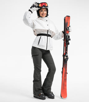 Women's Snow Ski Fleece lined Pants - SnowVenture W050