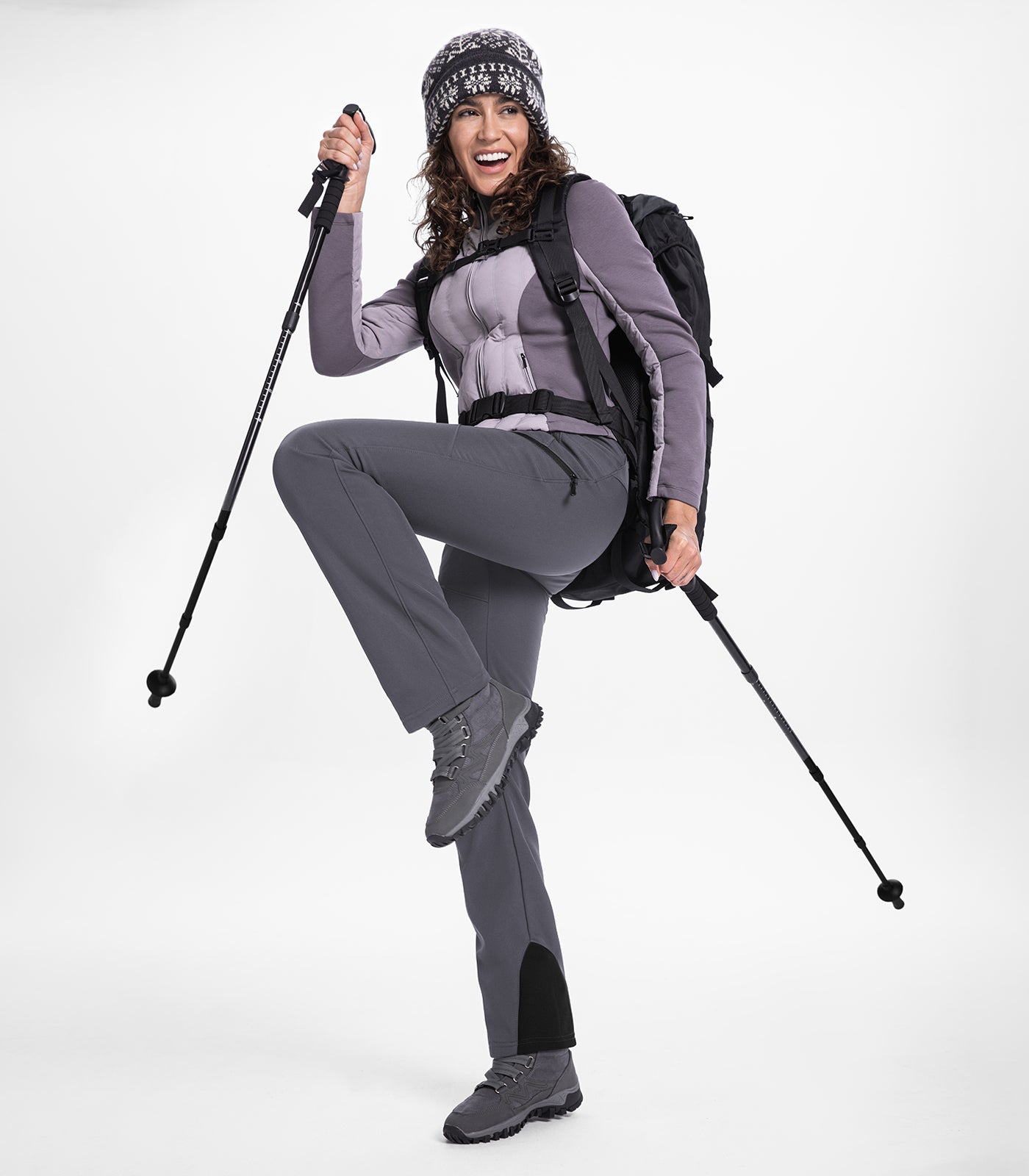 Women's Snow Ski Fleece lined Pants - SnowVenture W053