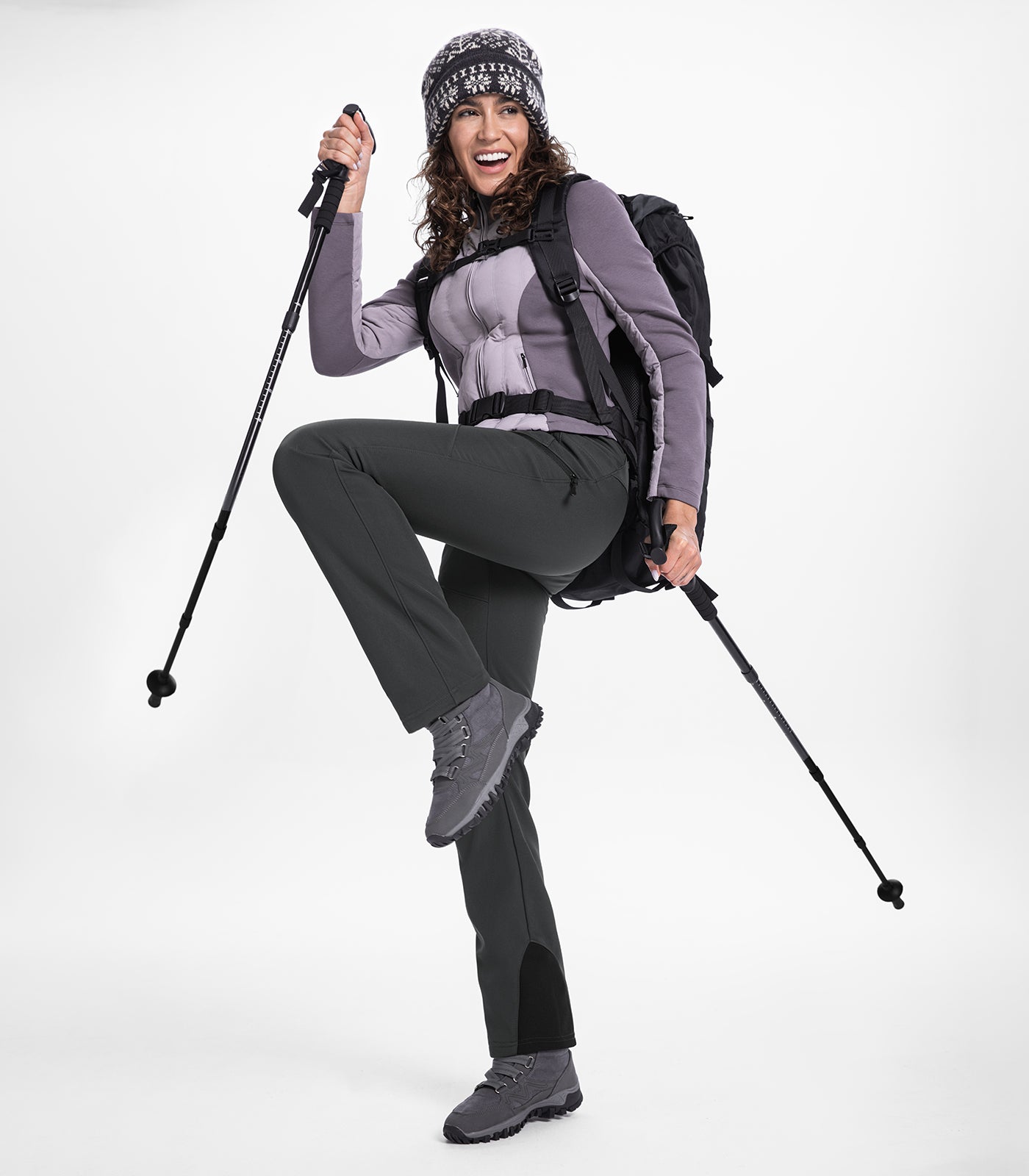 Women's Snow Ski Fleece lined Pants - SnowVenture W053