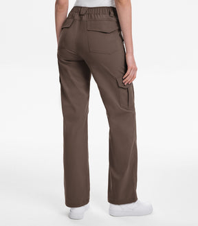 Women's Cargo Hiking Pants / High-Waisted & Lightweight - HikerFlex W038