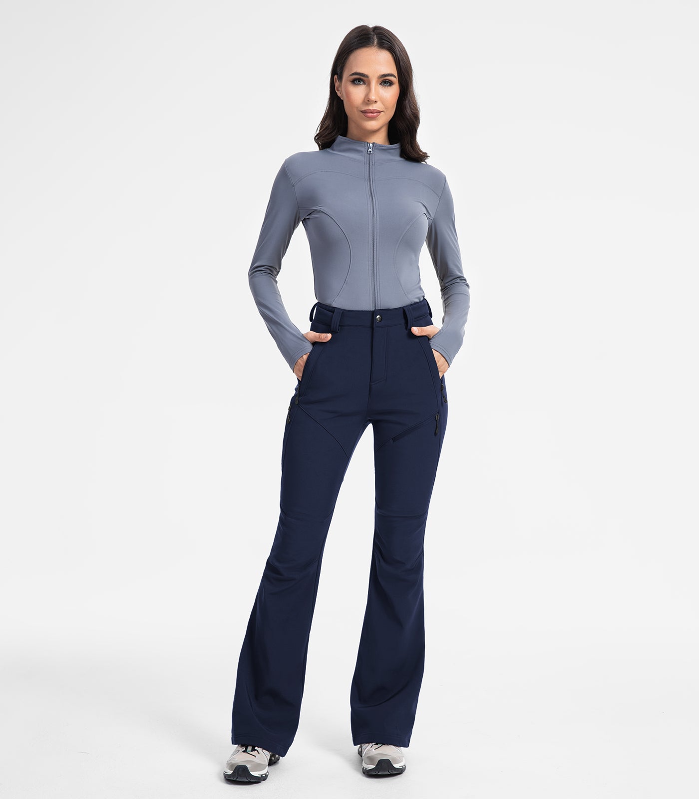 Women's Snow Ski Fleece lined Pants - SnowVenture W051