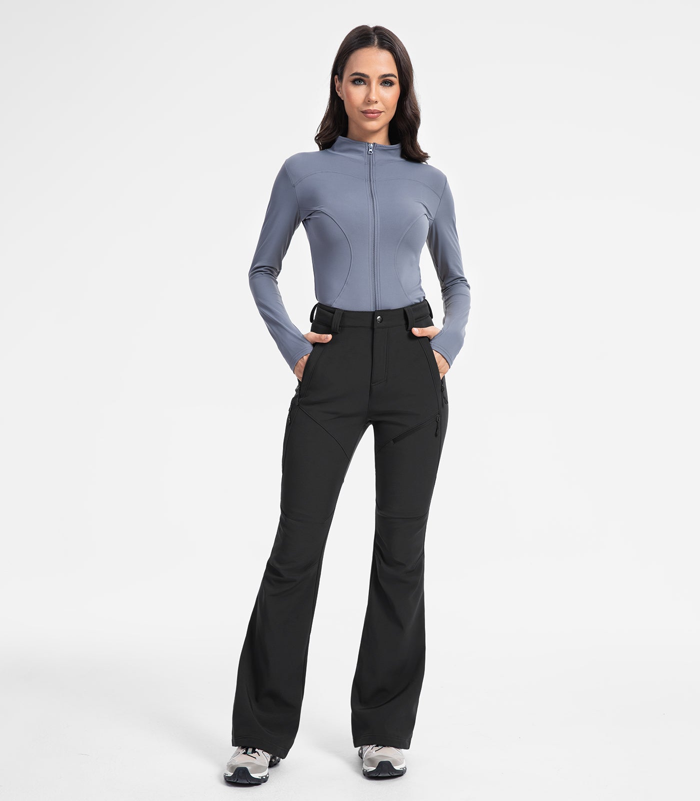 Women's Snow Ski Fleece lined Pants - SnowVenture W051