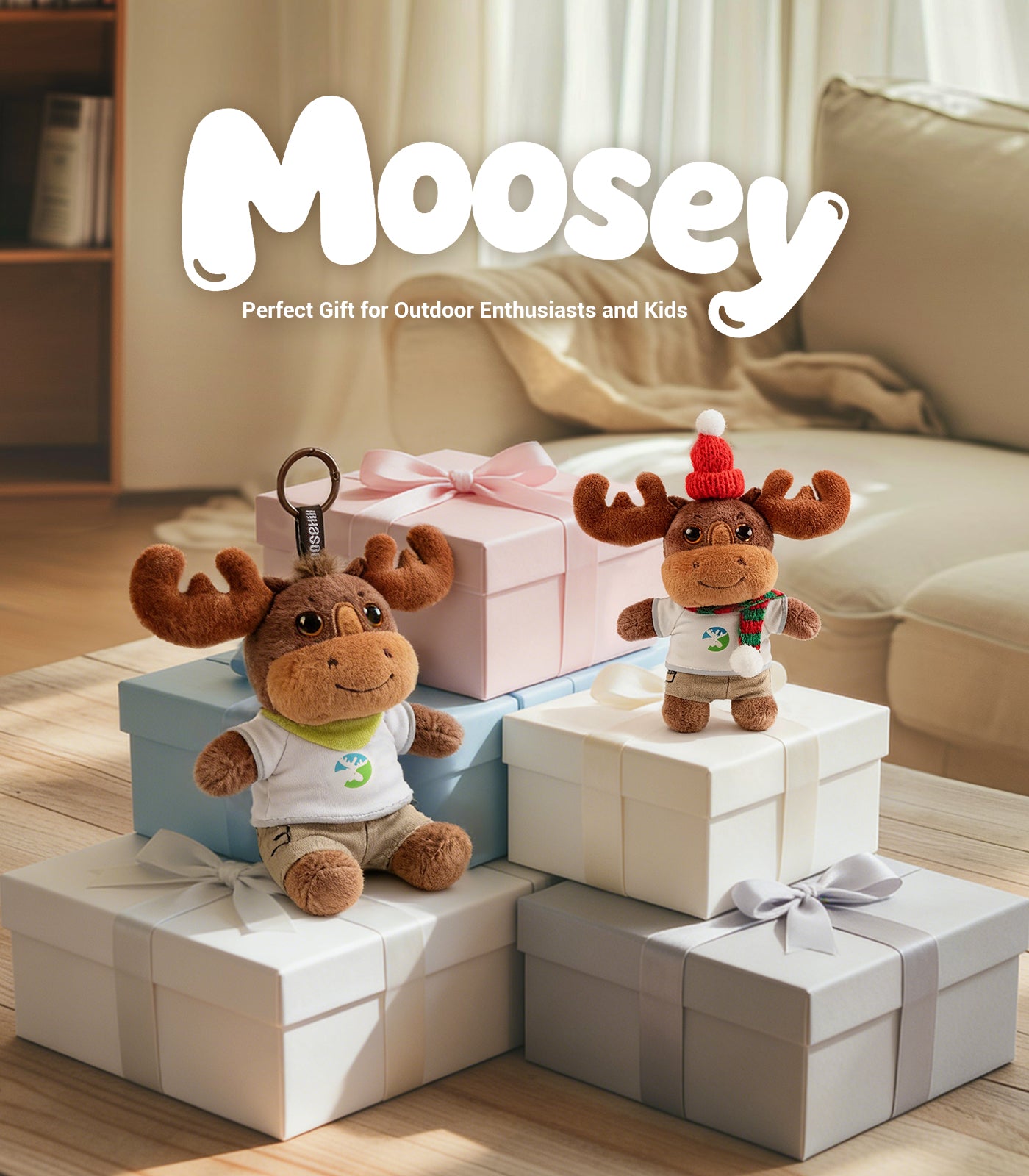 Moosehill Moosey Changeable Plush Toy