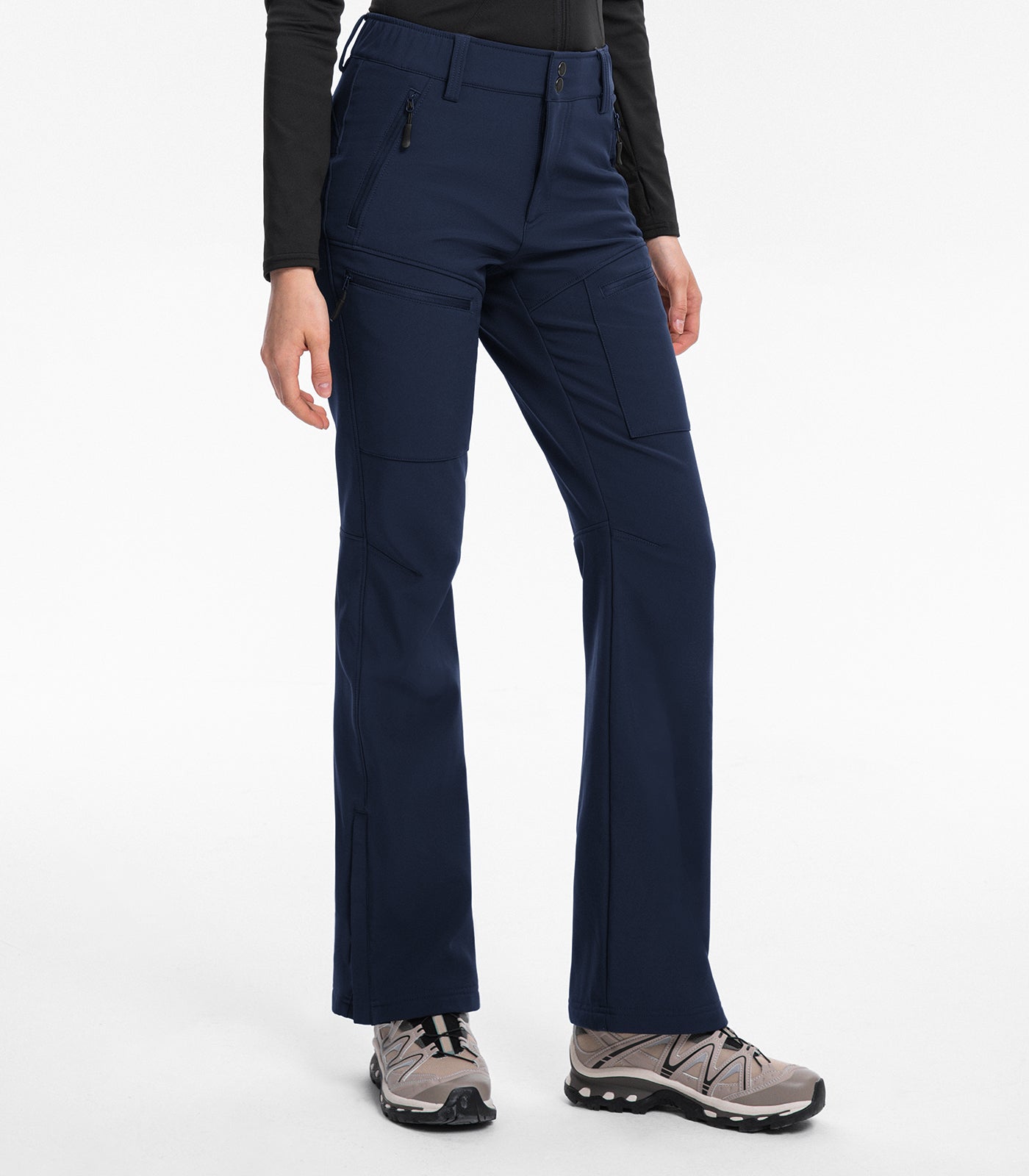 Women's Snow Ski Pants Fleece Lined Waterproof - SnowVenture W039