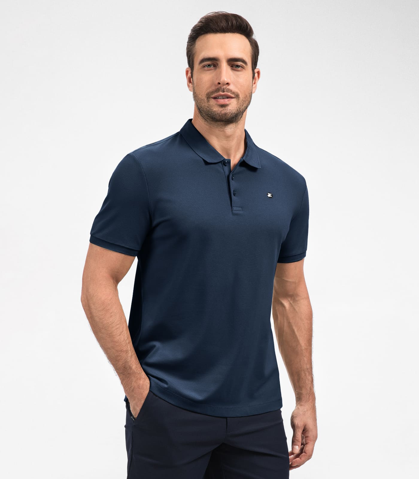 Men's Polo Shirts Short Sleeve Golf Polo Casual T Shirt