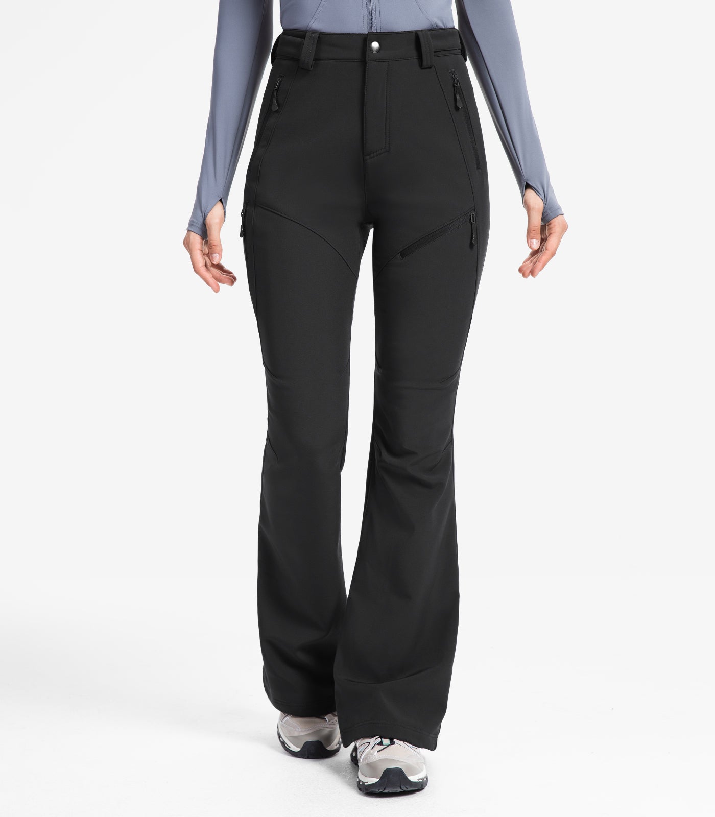 Women's Snow Ski Fleece lined Pants - SnowVenture W051