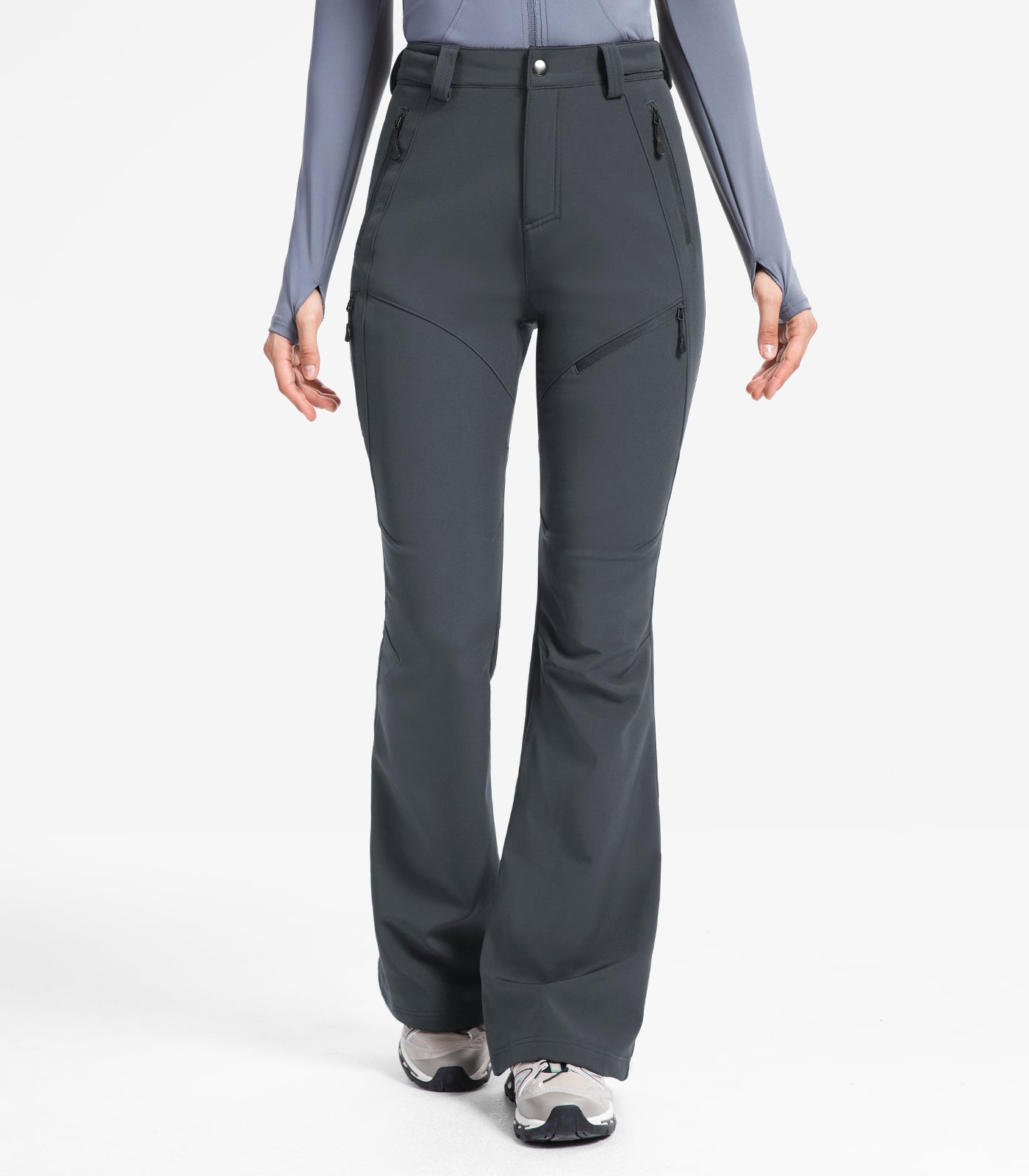 Women's Snow Ski Fleece lined Pants - SnowVenture W051