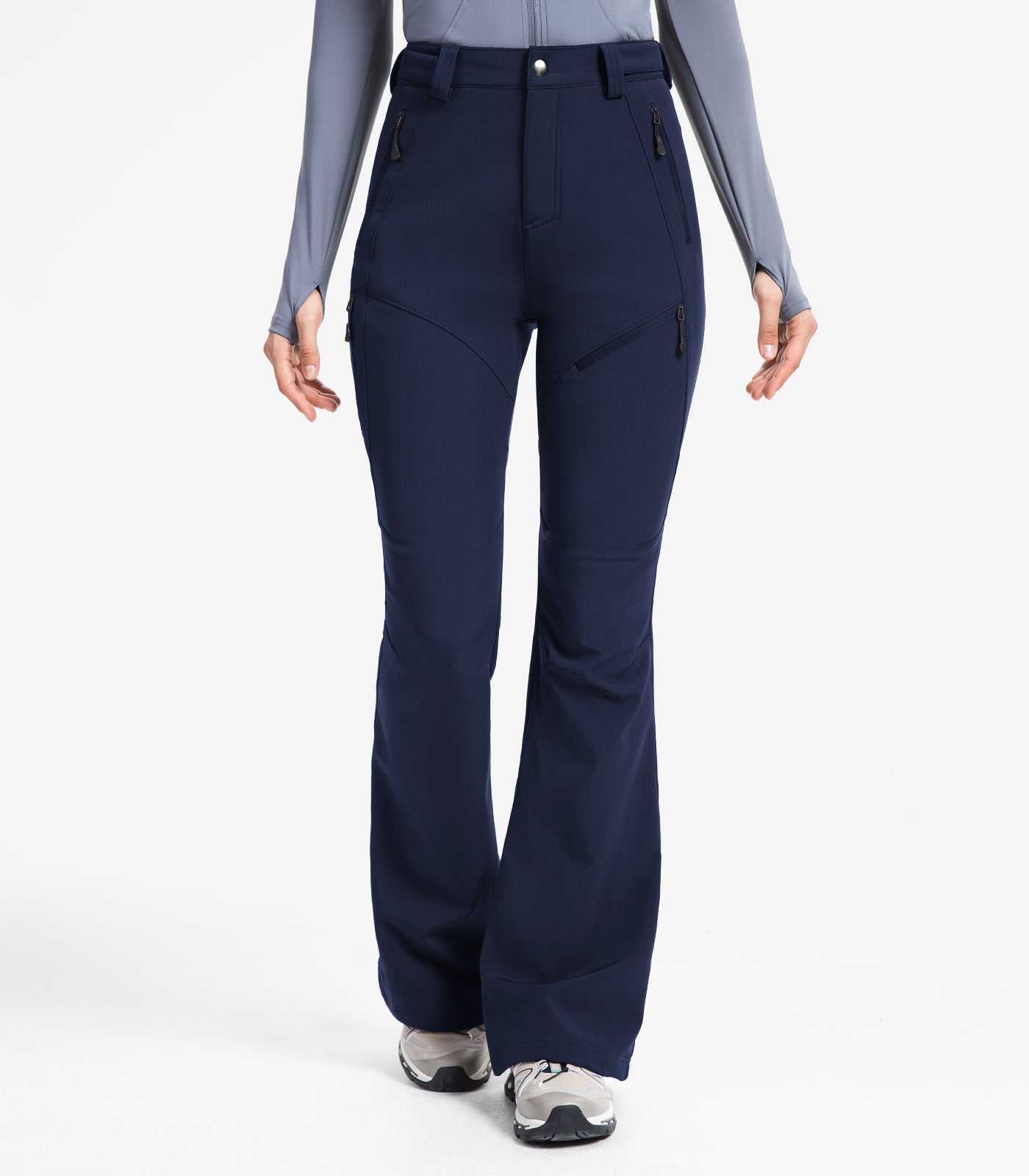 Women's Snow Ski Fleece lined Pants - SnowVenture W051
