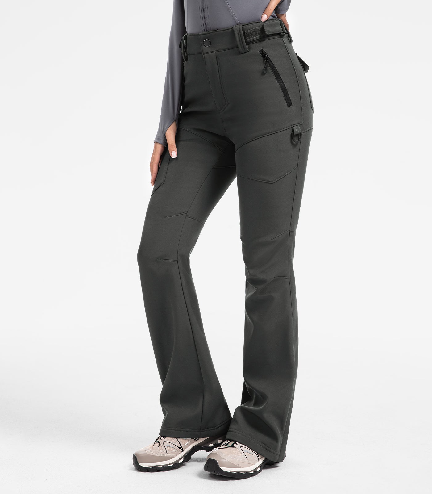 Women's Snow Ski Fleece lined Pants - SnowVenture W050