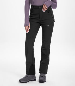 Women's Snow Ski Fleece lined Pants - SnowVenture W053