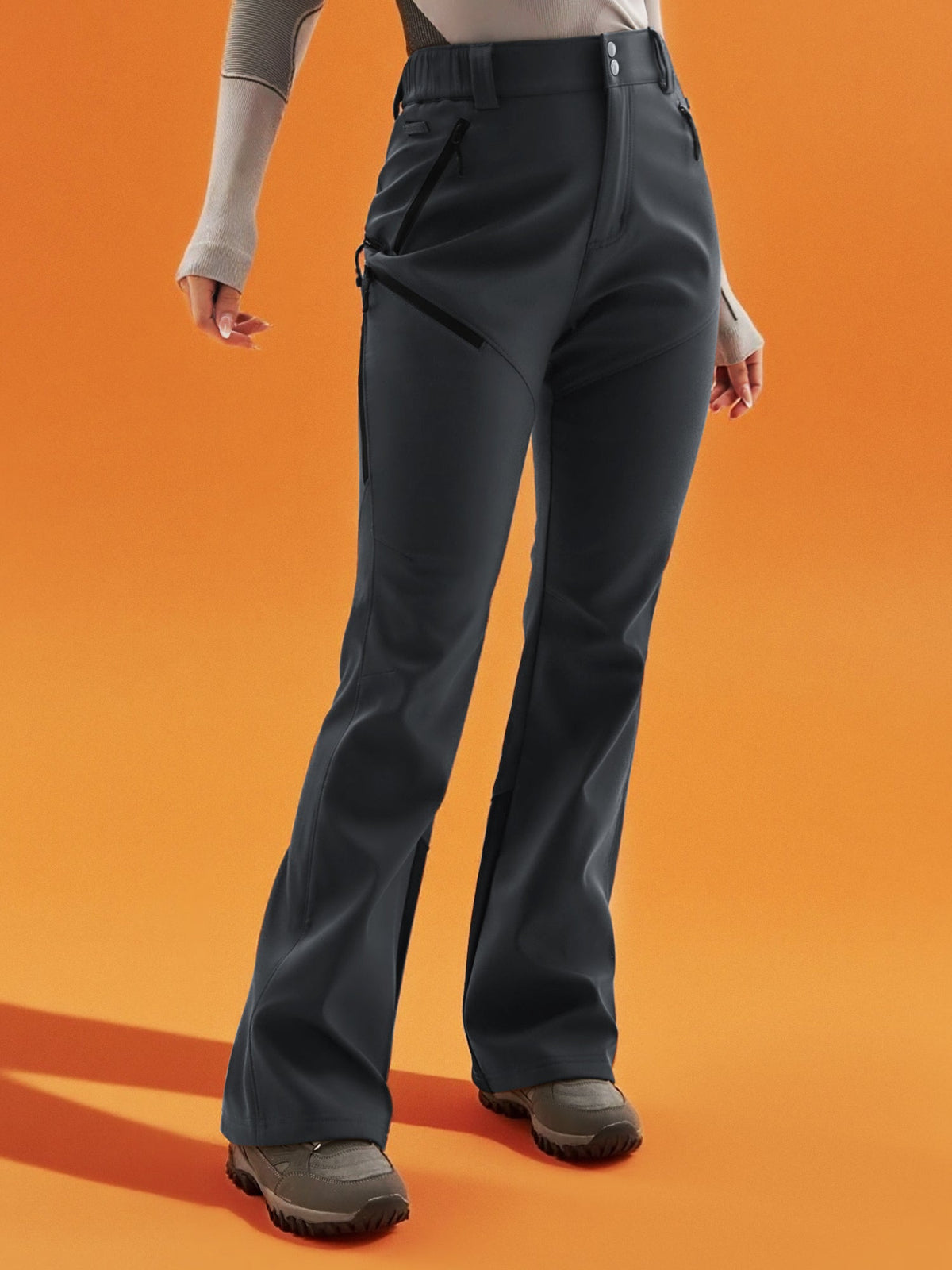 Women's Snow Ski Pants Fleece Lined Waterproof - SnowVenture W048