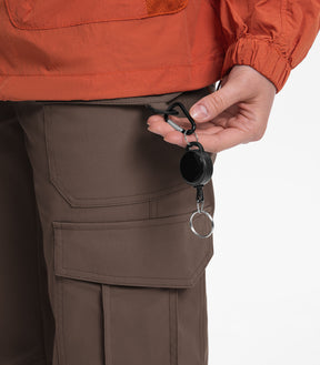 Women's Cargo Hiking Pants / High-Waisted & Lightweight - HikerFlex W038