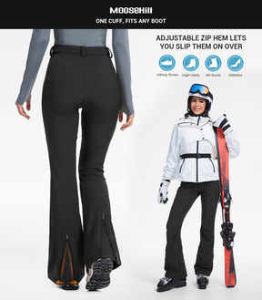 Women's Snow Ski Fleece lined Pants - SnowVenture W051
