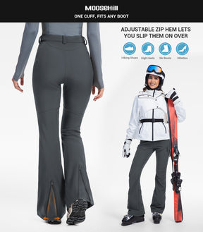 Women's Snow Ski Fleece lined Pants - SnowVenture W051