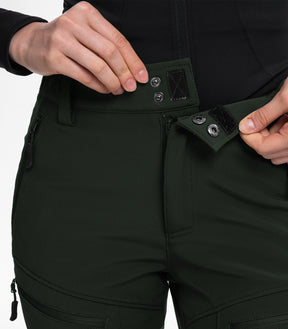 Women's Snow Ski Pants Fleece Lined Waterproof - SnowVenture W039