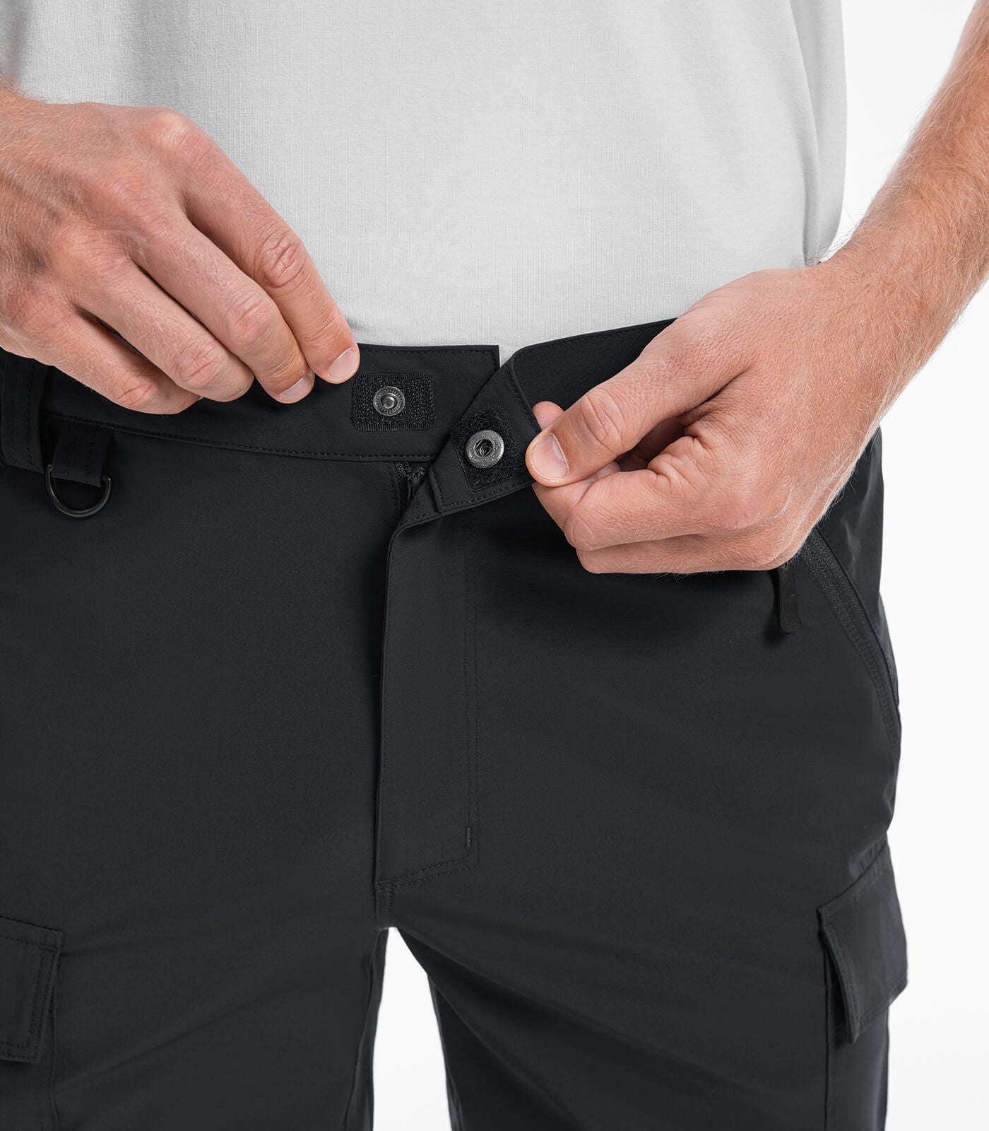 Men's Hiking Cargo Pants Water-Resistant Quick Dry - HikerFlex M033