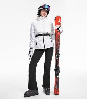 Women's Snow Ski Pants Fleece Lined Waterproof - SnowVenture W039