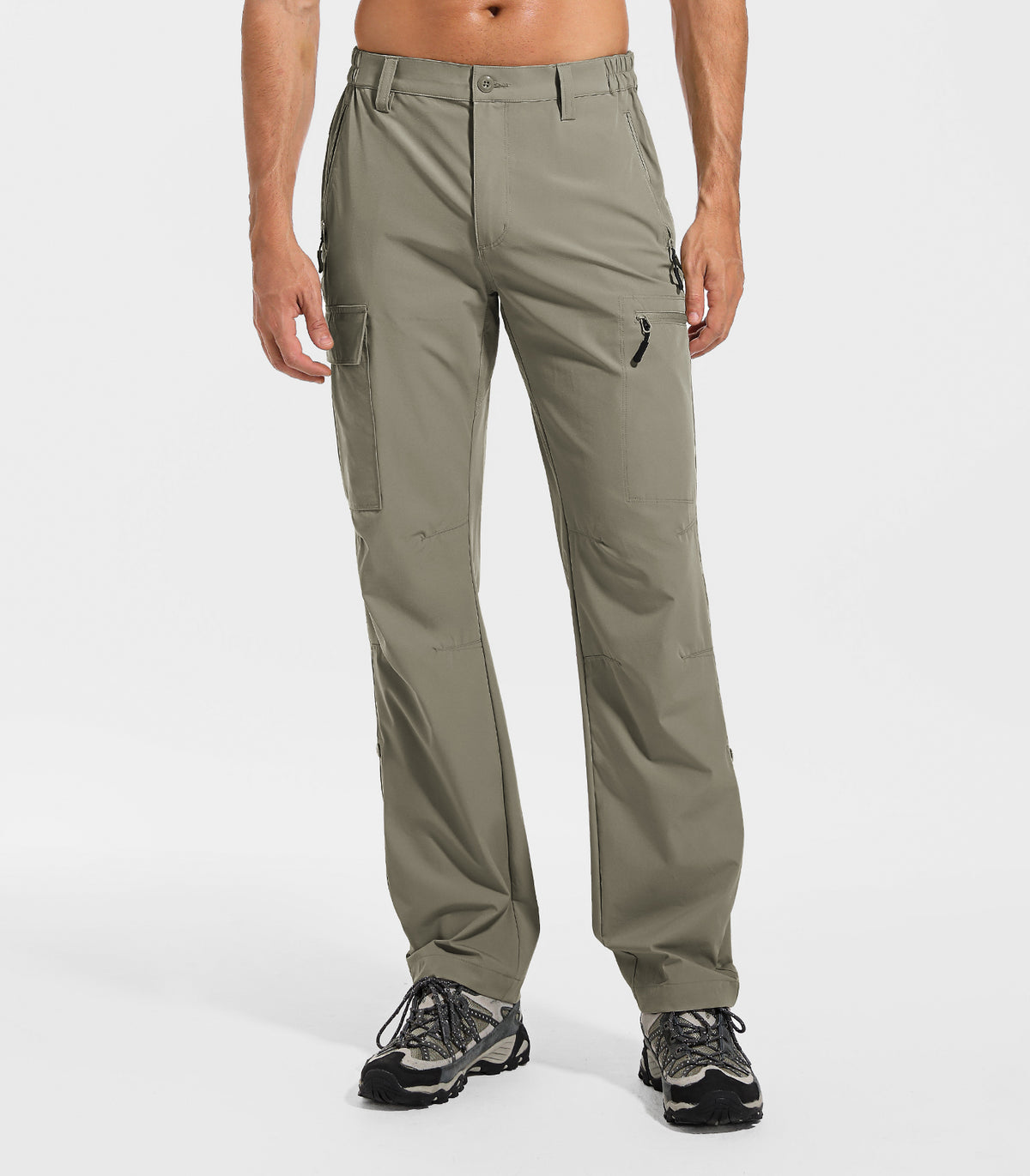 Mens hiking pants #Color_Green