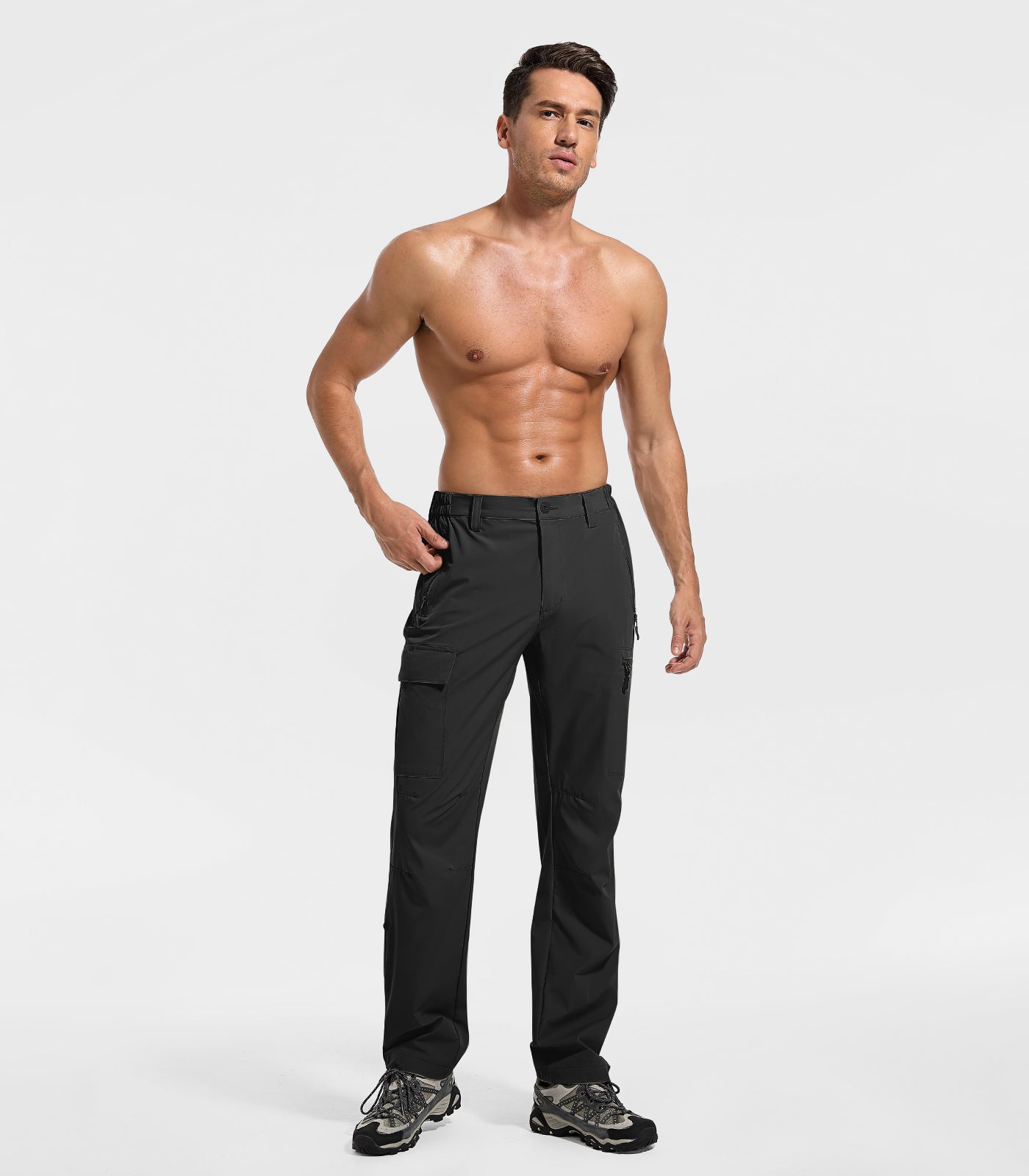 Pantalons cargo de randonnée pour hommes 30