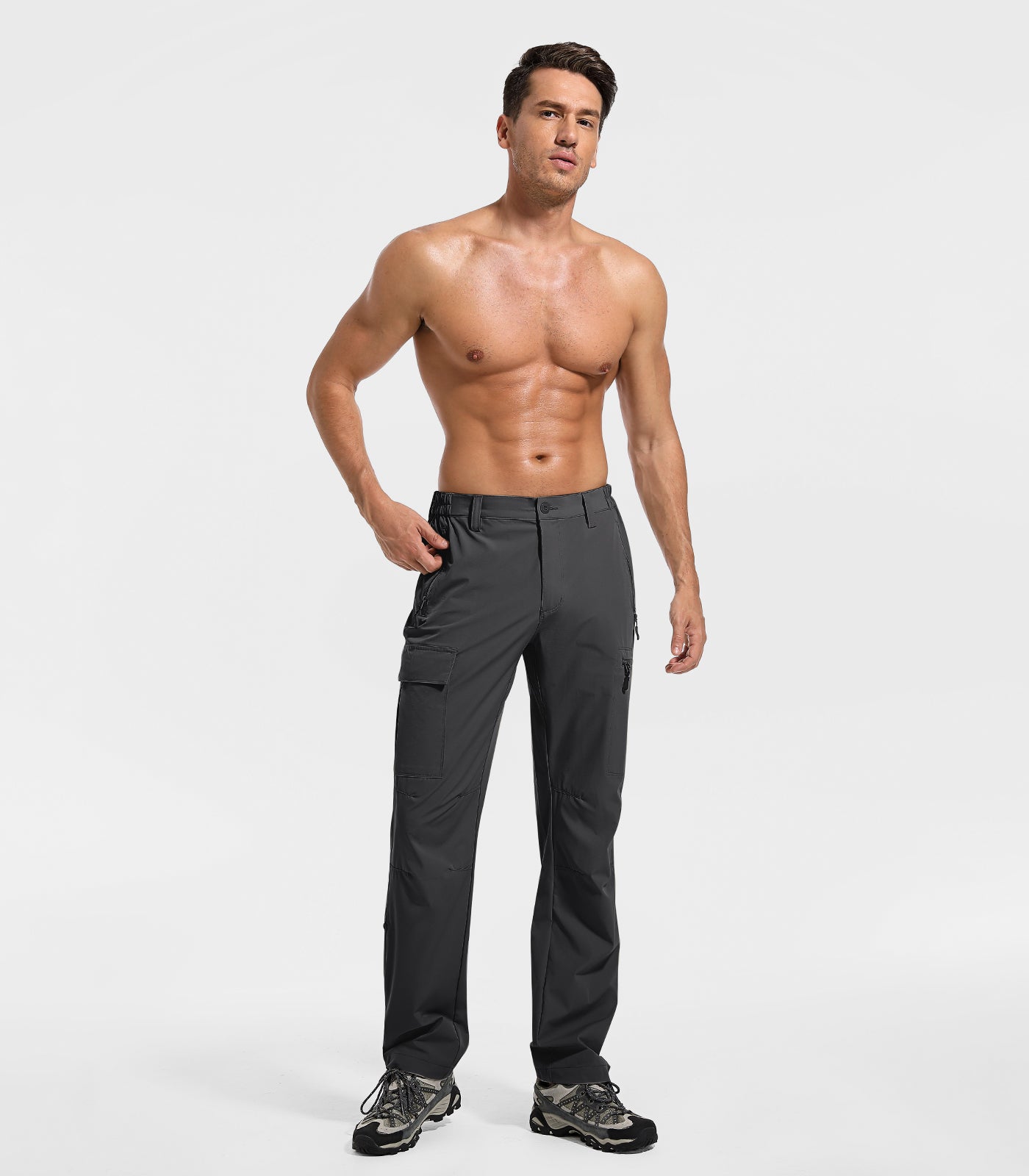 Pantalons cargo de randonnée pour hommes 30