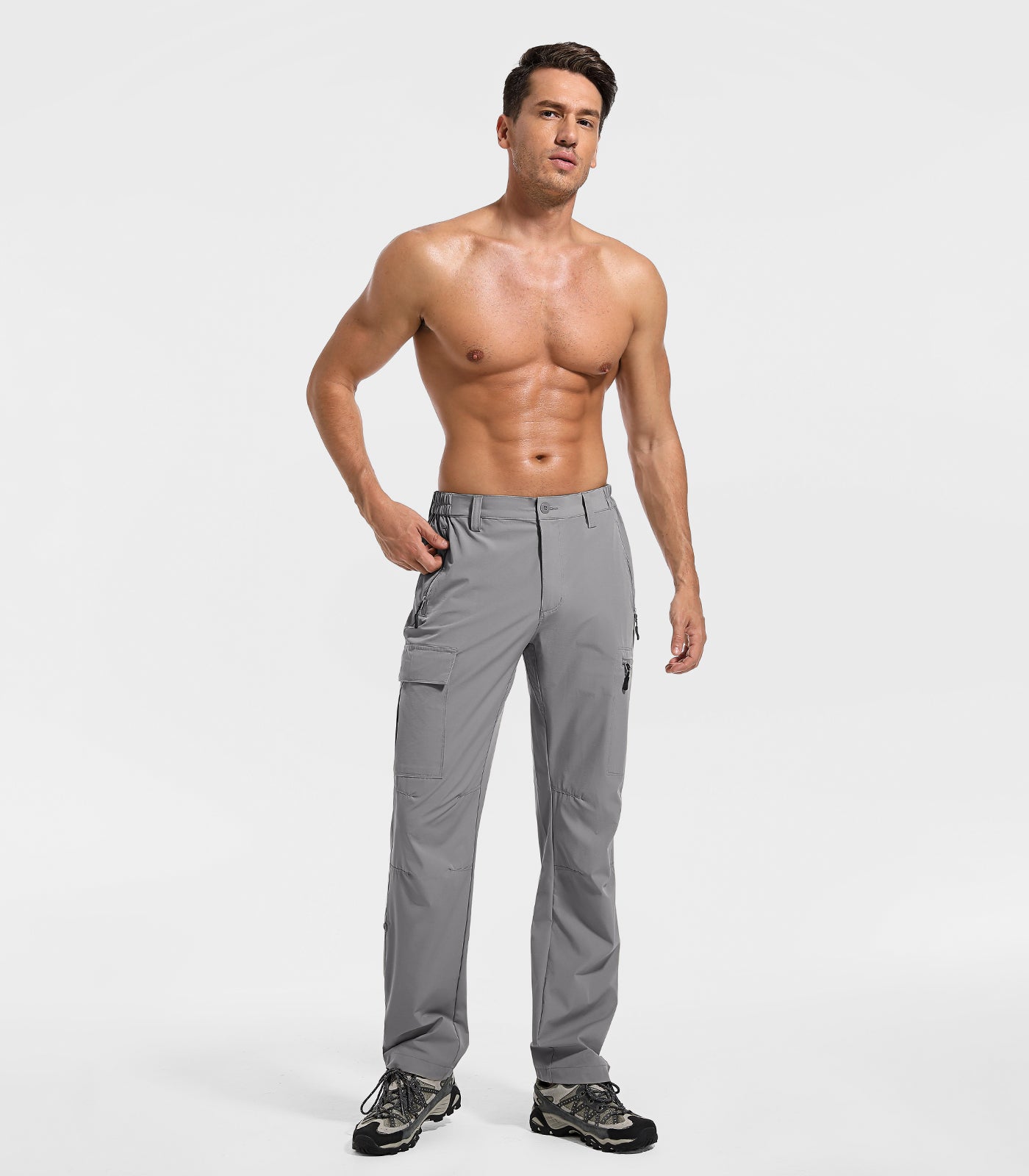 Pantalons cargo de randonnée pour hommes 30