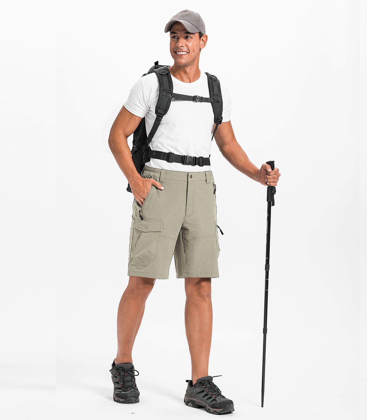 Men's Cargo Hiking Shorts - TrailPioneer M062
