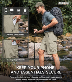 Men's Cargo Hiking Shorts - TrailPioneer M062