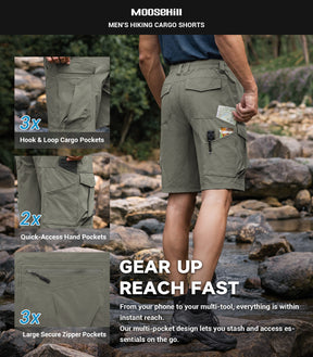 Men's Cargo Hiking Shorts - TrailPioneer M062
