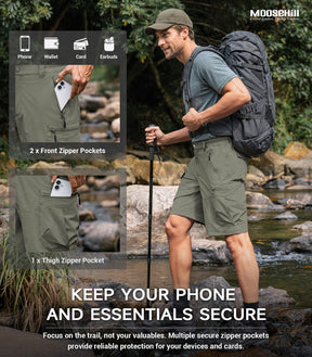 Men's Cargo Hiking Shorts - TrailPioneer M062