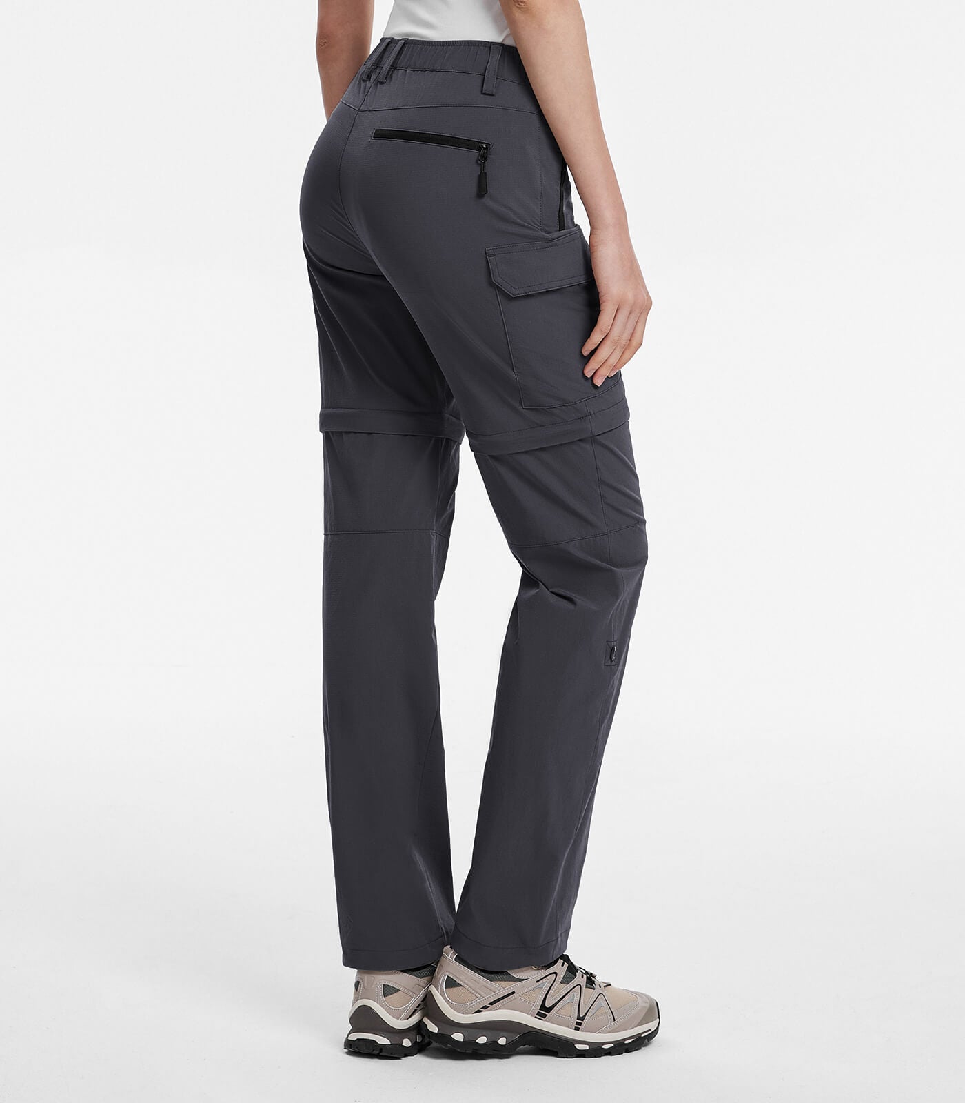 Women's Convertible Hiking Pants Quick Dry Zip-Off Cargo - HikerFlex W024