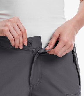 Women's Convertible Hiking Pants Quick Dry Zip-Off Cargo - HikerFlex W024
