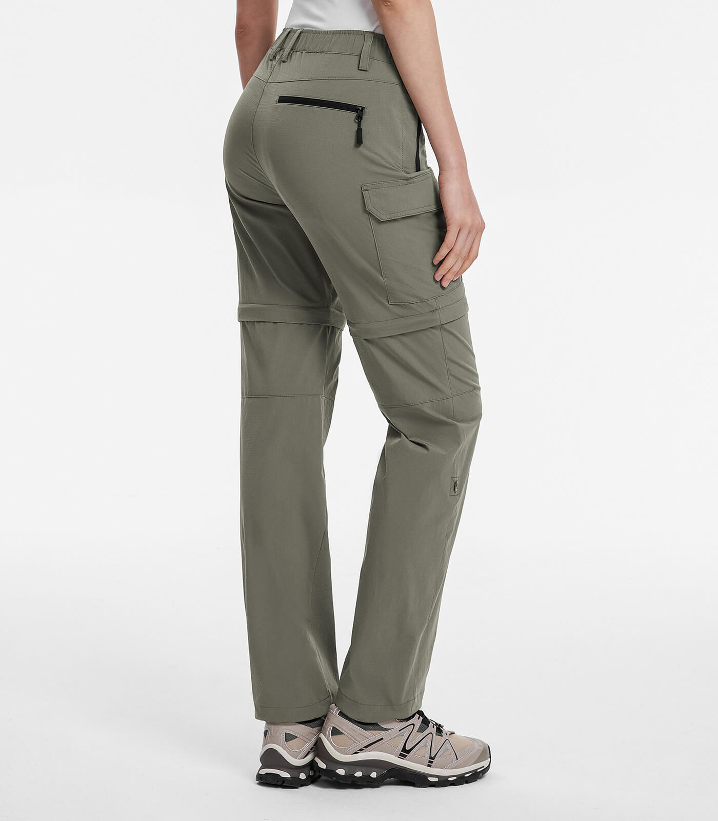 Women's Convertible Hiking Pants Quick Dry Zip-Off Cargo - HikerFlex W024