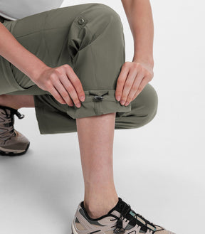 Women's Convertible Hiking Pants Quick Dry Zip-Off Cargo - HikerFlex W024
