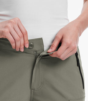 Women's Convertible Hiking Pants Quick Dry Zip-Off Cargo - HikerFlex W024