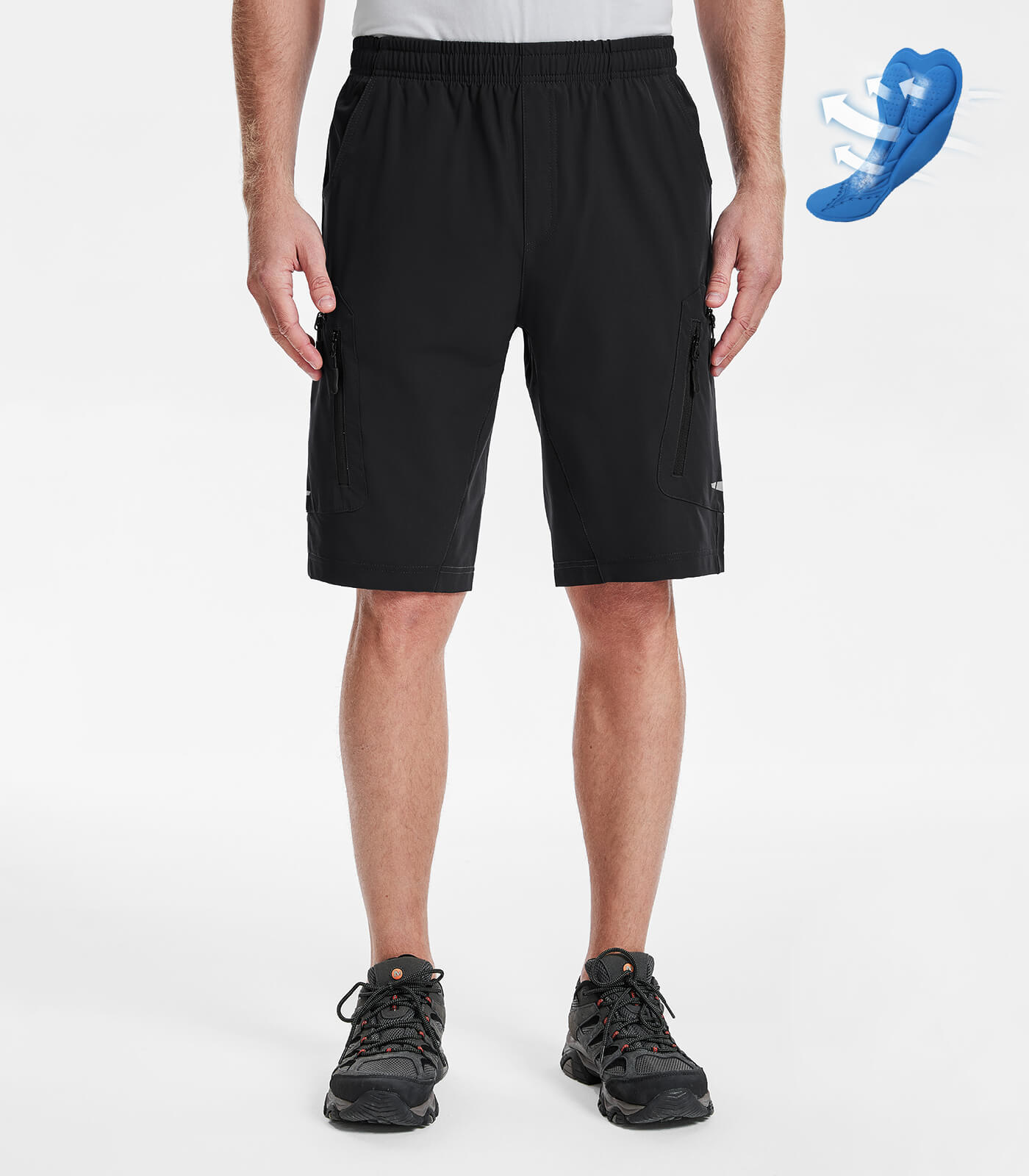 Pantaloni da mountain bike imbottiti da uomo 30
