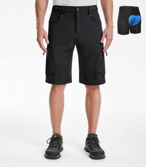 Men's Padded Mountain Bike Shorts - CycleAir M001