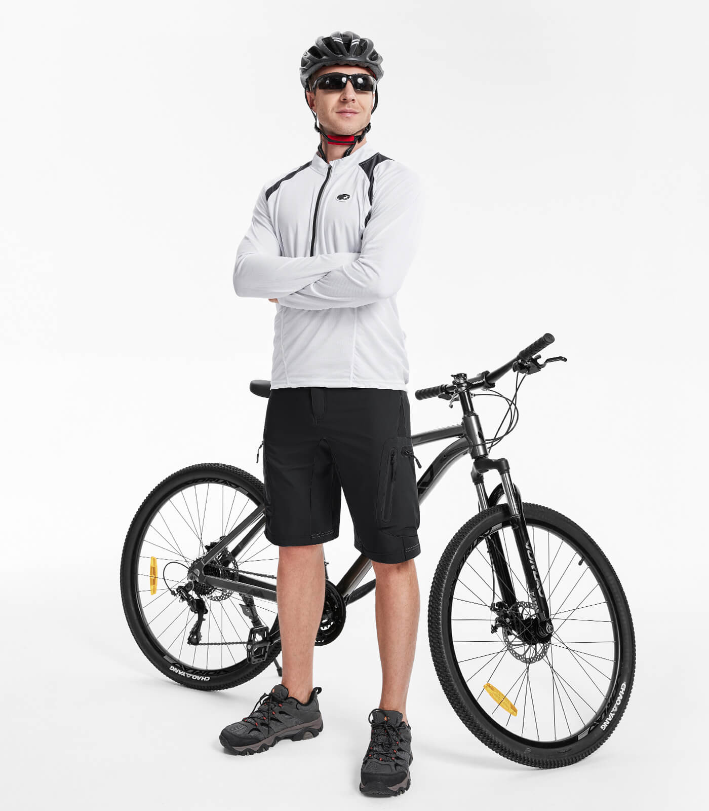 Men's Padded Mountain Bike Shorts - CycleAir M001