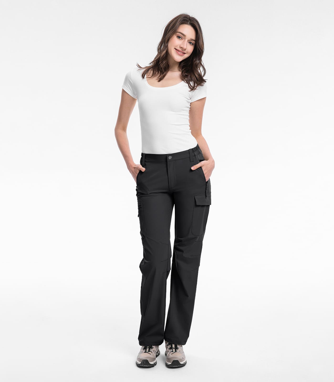 Women's Hiking Pants Lightweight Quick Dry Water Resistant - HikerFlex W023