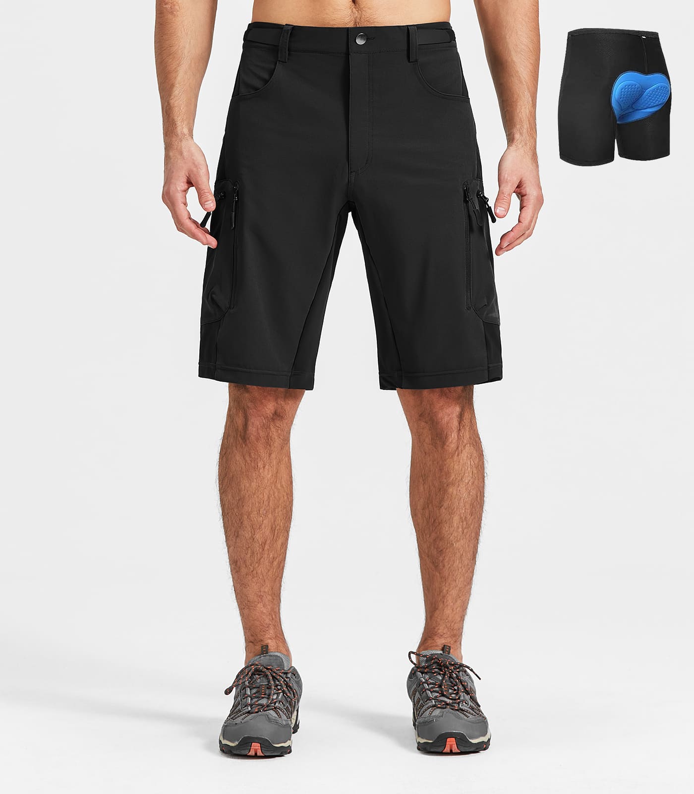 Pantalones Cortos Acolchados para Hombre para Bicicleta de Montaña - CycleAir M027