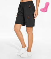 Men's padded mtb Shorts #Color_black