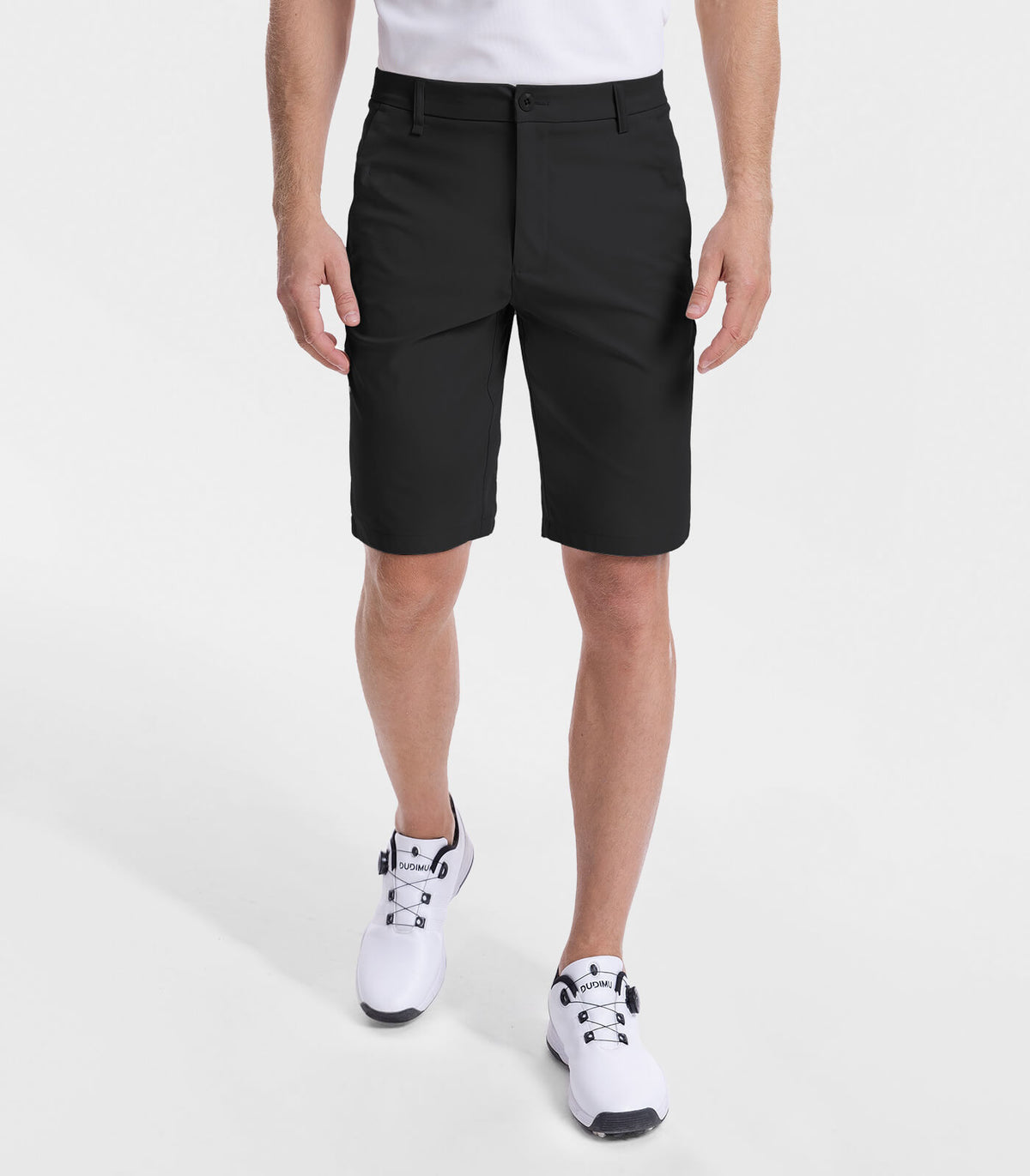 Moosehill Golf Clothing Apparel 丨Men's Golf Shorts #Color_10"- Black