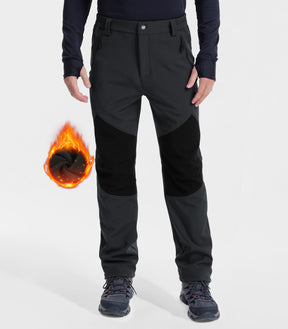Pantalones de esquí para hombre con forro polar impermeables - SnowVenture M041
